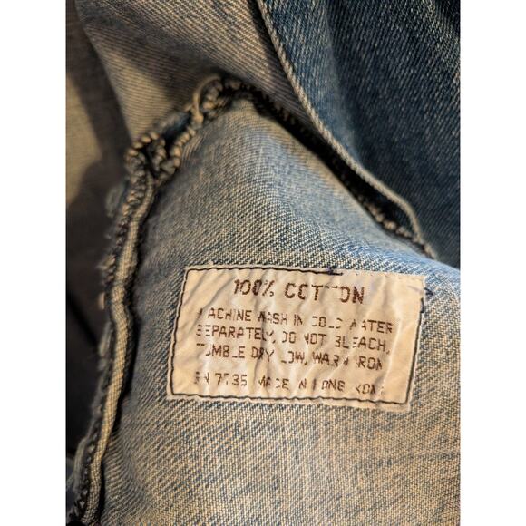Latitudes 100% cotton denim jacket size M - Picture 4 of 7